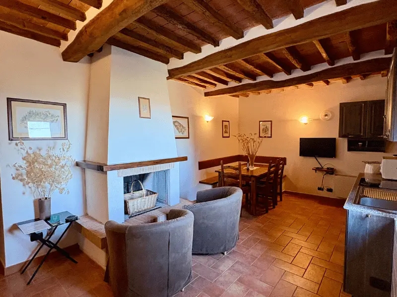 Interni rustici e accoglienti