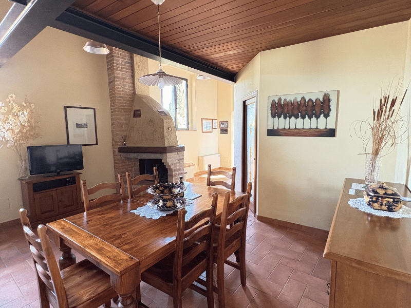 Interni rustici e accoglienti